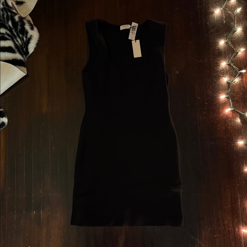 Babaton Black Mini Dress